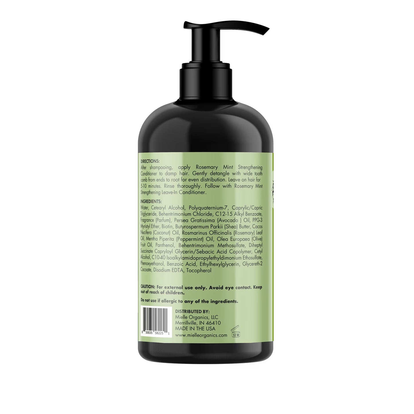 Mielle Rosemary Mint Strengthening Conditioner - 12 Fl. Oz.