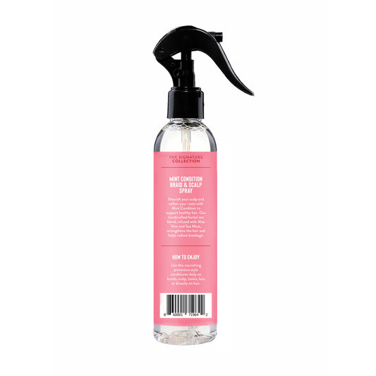 Mint Condition Relieve & Refresh Braid & Scalp Spray with Sea Moss & Aloe Vera, 8Oz