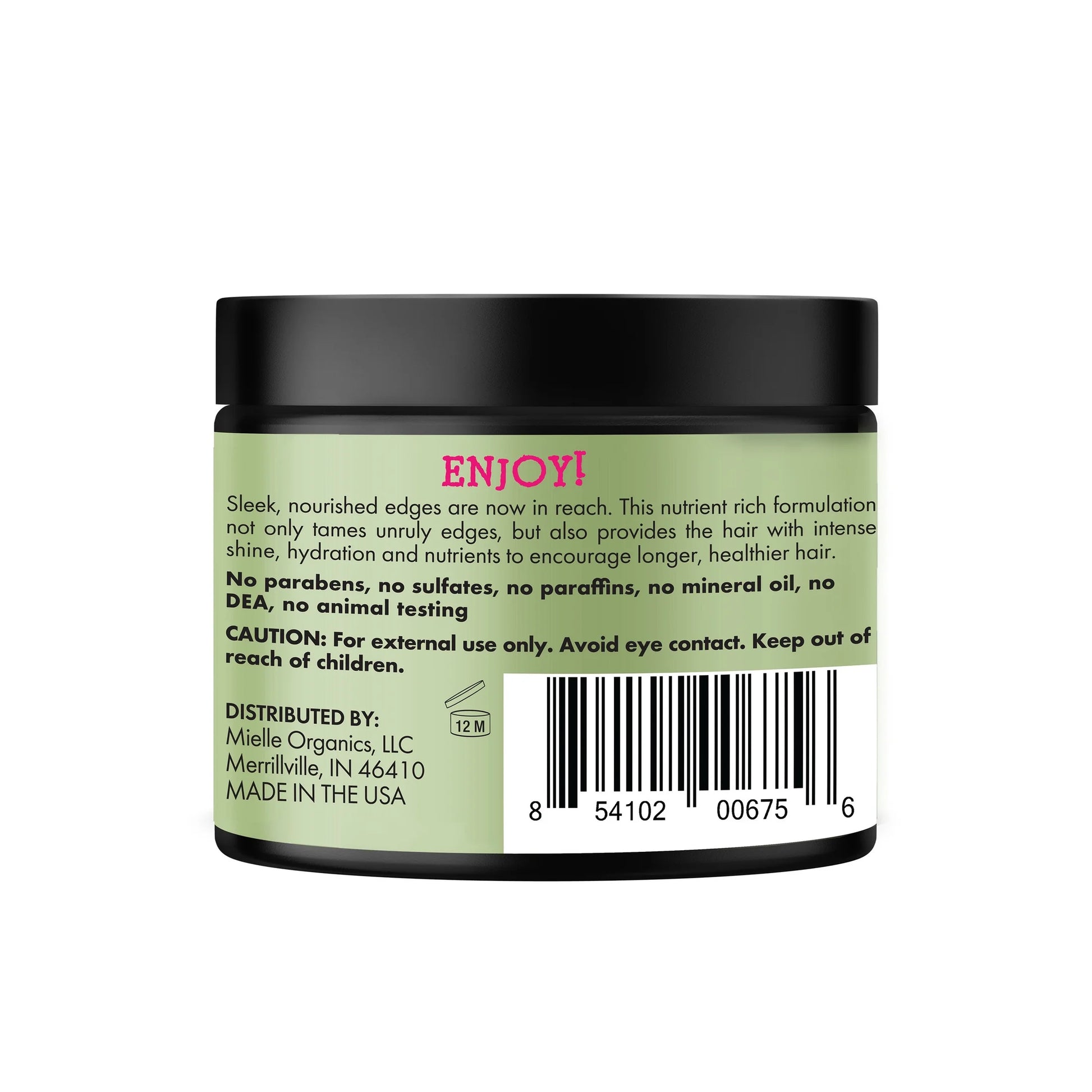 Mielle Rosemary Mint Strengthening Edge Hair Gel - 2 Oz