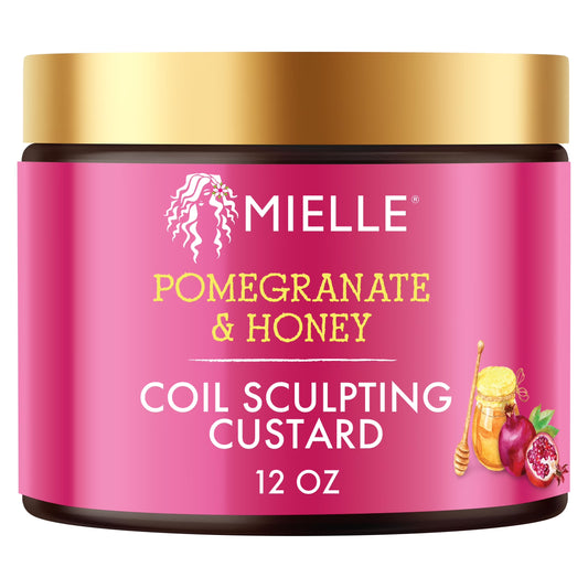 Mielle Pomegranate and Honey Coil Sculpting Custard - 12 Oz