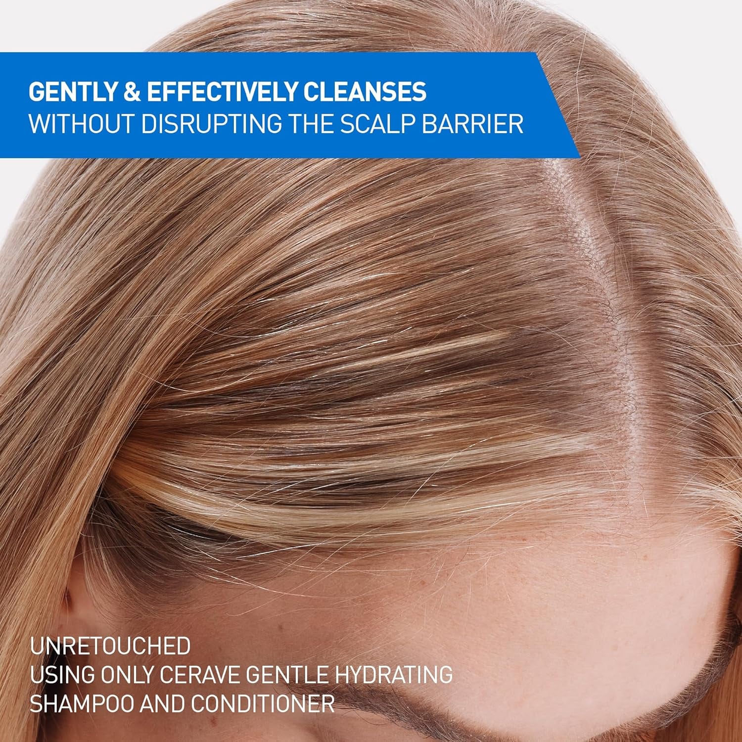 Gentle Hydrating Shampoo with Hyaluronic Acid for Hair & Scalp, 12Oz | Leaves Hair and Scalp Soft and Healthy-Looking with Ceramides, Niacinamide and a Color Safe Formula