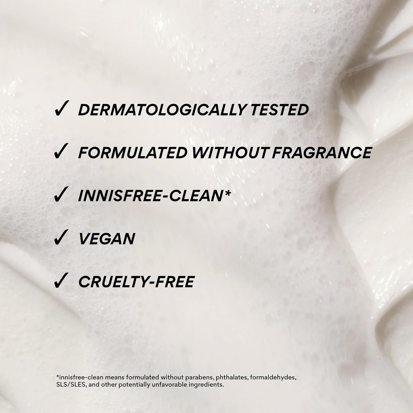 Innisfree Green Tea Amino Acid Cleansing Foam, Sulfate-Free Hydrating Korean Face Wash, Gentle Lather, Ph-Balanced Skincare