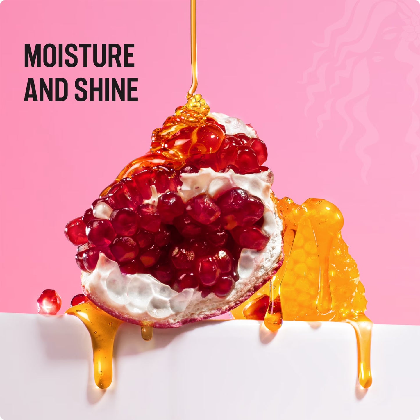 Mielle Pomegranate and Honey Coil Sculpting Custard - 12 Oz