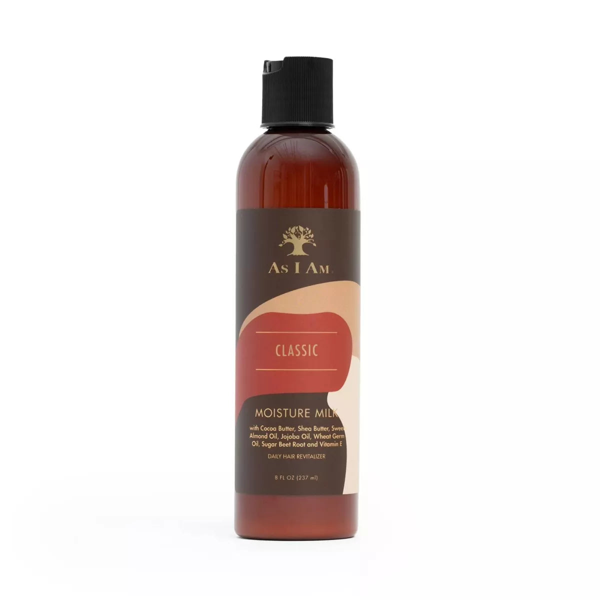 As I Am Classic Moisture Milk - 8 Fl Oz: Moisturizing, for Dry Hair, Leave-In Conditioner, Lotion