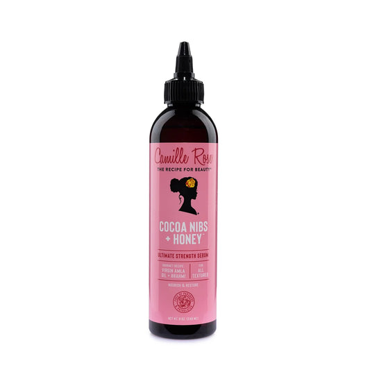 Cocoa & Honey Ultimate Strength and Restore Serum with Virgin Amla Oil & Brahmi Oil 8Oz