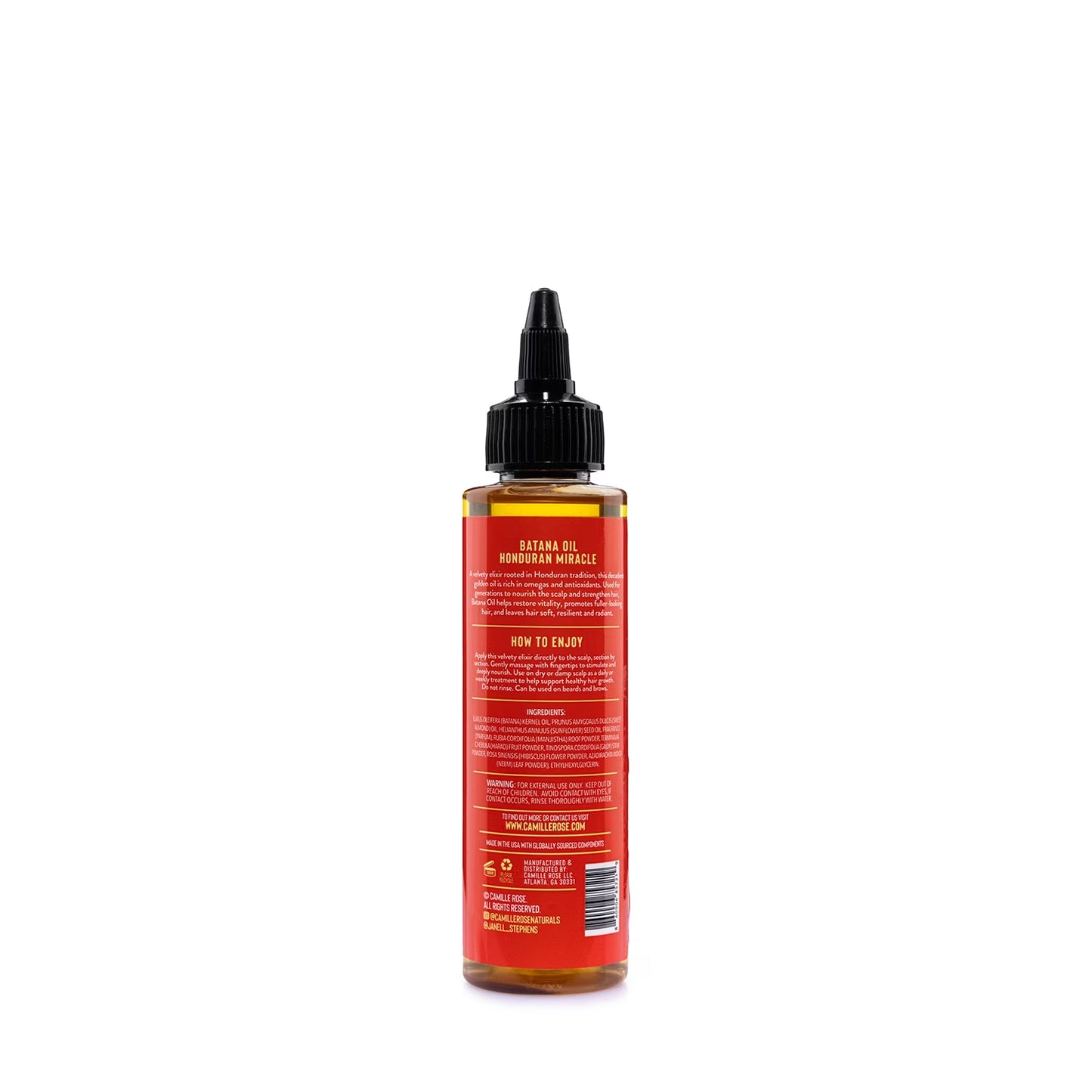 Batana Oil Honduran Miracle Oil 4 Floz