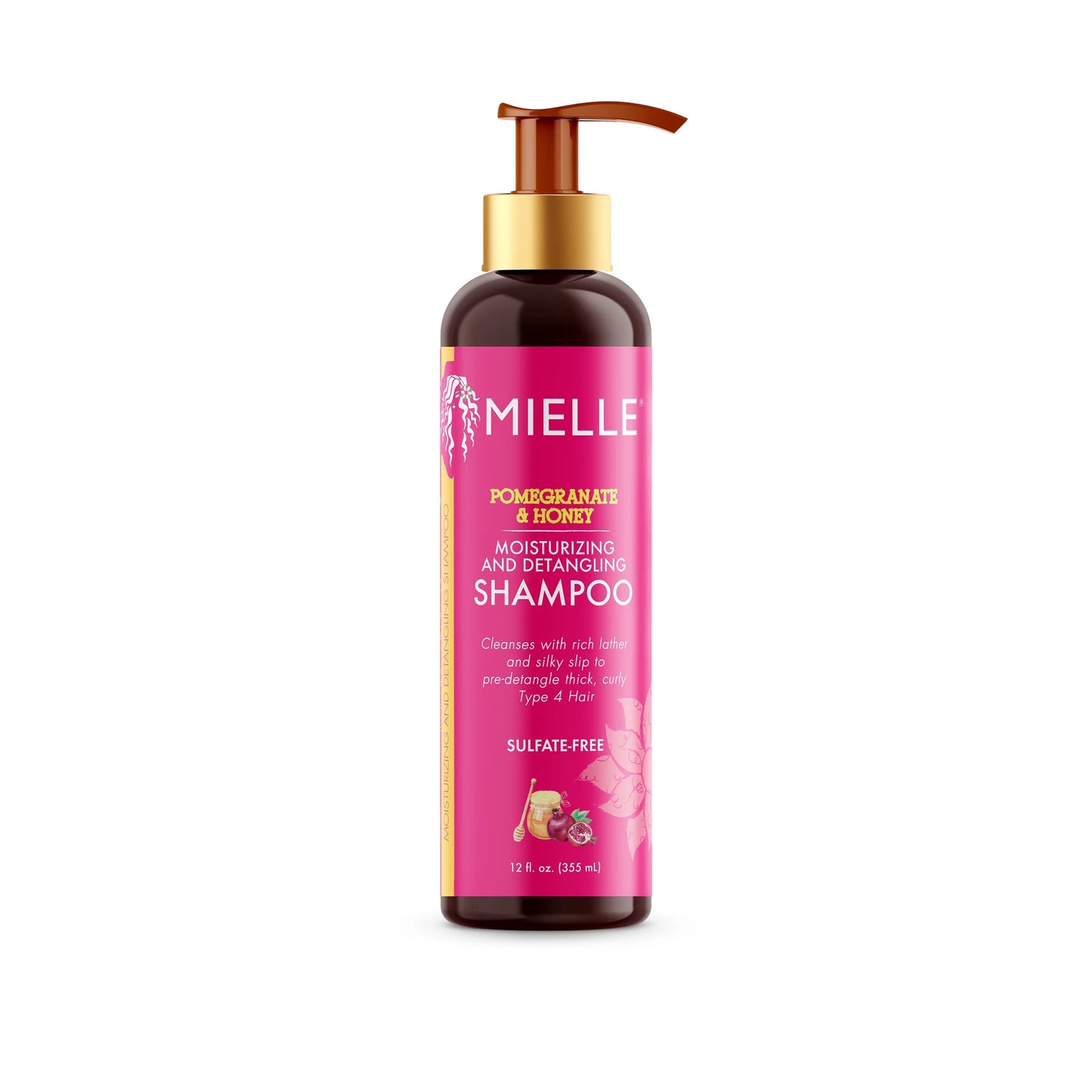 Mielle Pomegranate and Honey Detangling Shampoo - 12 Oz