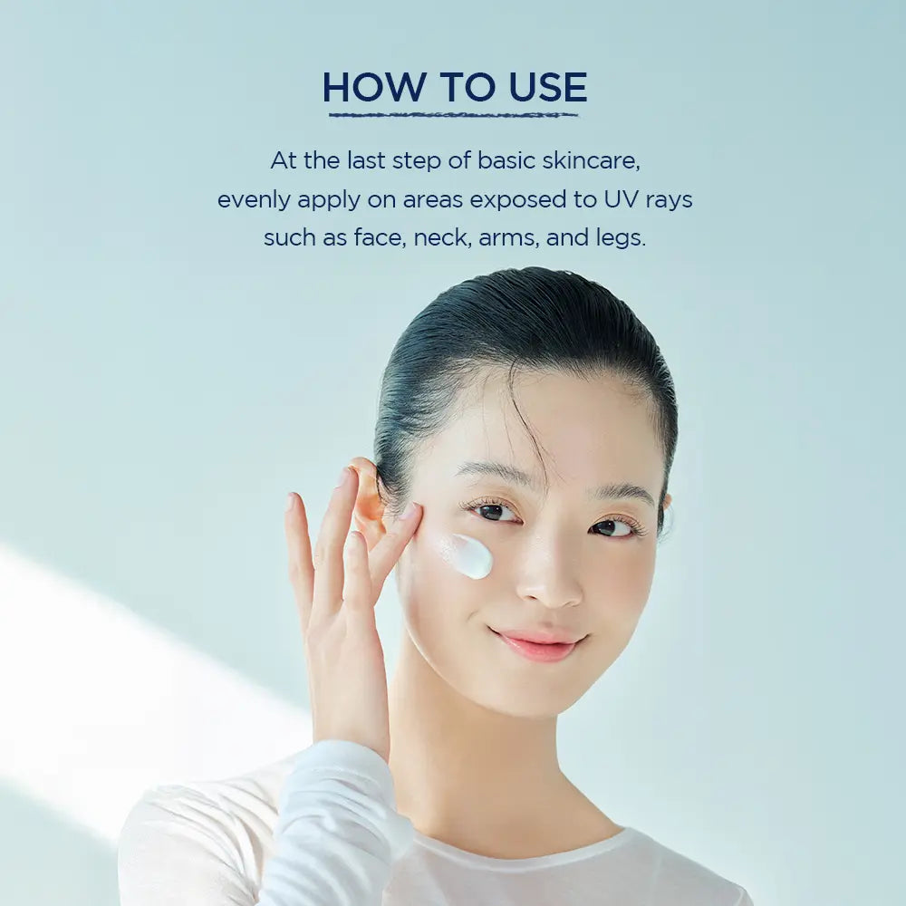 [SKIN1004 Official Shop] Hyalu-Cica Water-Fit Sun Serum UV 50Ml (OTC) - Lightweight Sunscreen for Daily Use, Korean Sunscreen, Watery and Creamy Texture, Sunscreen for Sensitive Skin