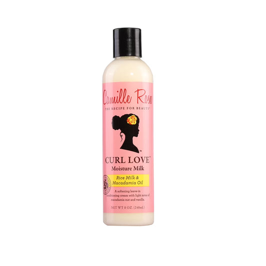 Curl Love Soften & Nourish Moisture Milk with Rice Milk & Macadamia Oil, 8Oz