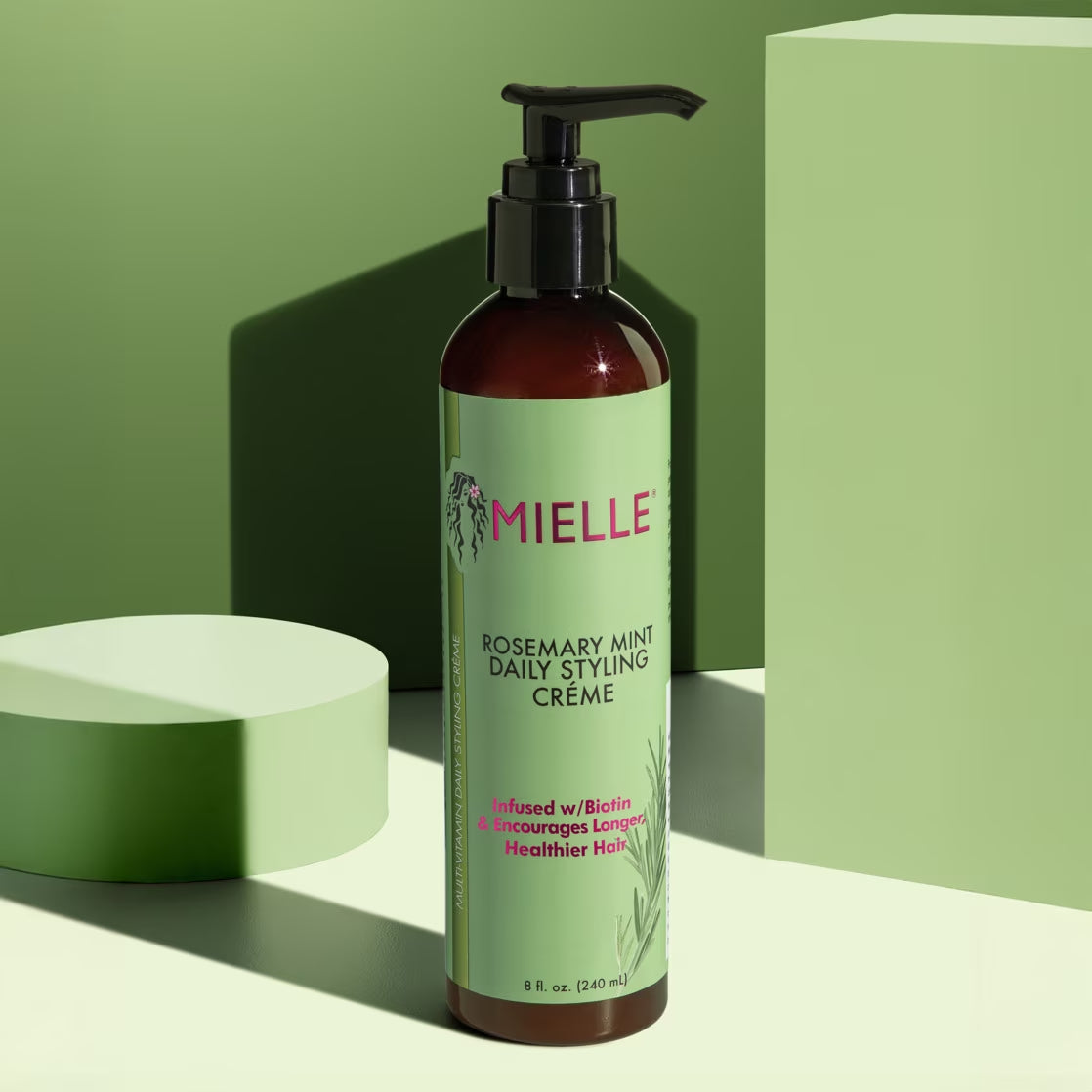 Mielle Rosemary Mint Daily Styling Curl Cream - 8 Fl. Oz.