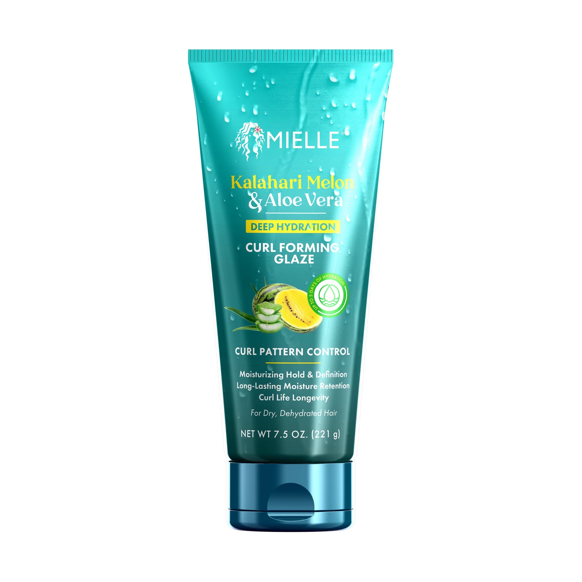 Mielle Kalahari Melon and Aloe Vera Deep Hydration Curl Forming Glaze - 7.5 Oz