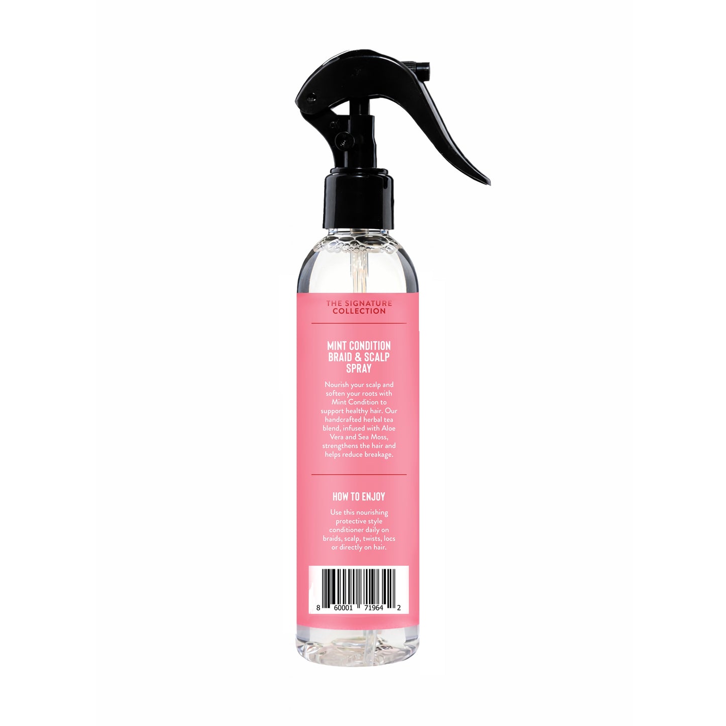 Mint Condition Relieve & Refresh Braid & Scalp Spray with Sea Moss & Aloe Vera, 8Oz