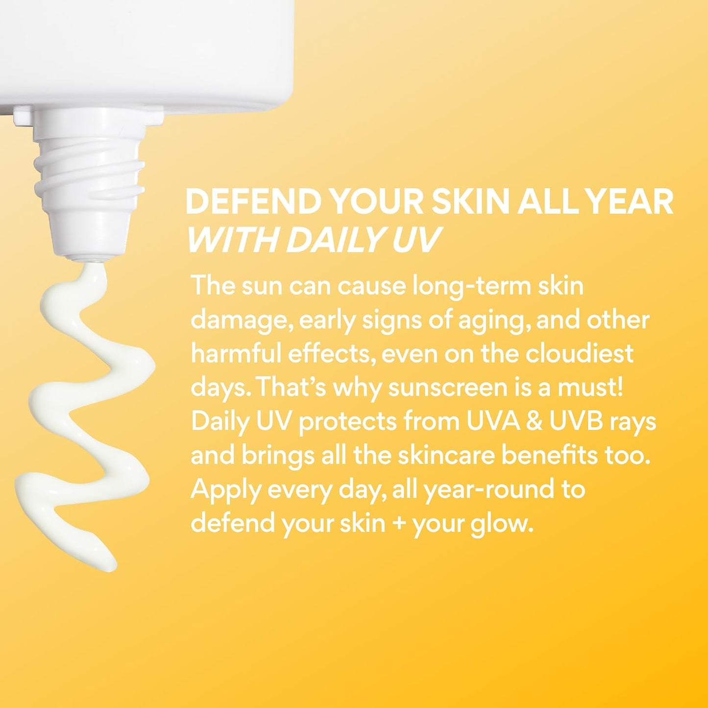 Innisfree Daily UV Defense SPF 50+ PA++++ Korean Face & Body Sunscreen, Broad Spectrum, Invisible Finish, No White Cast, Lightweight, Hydrating