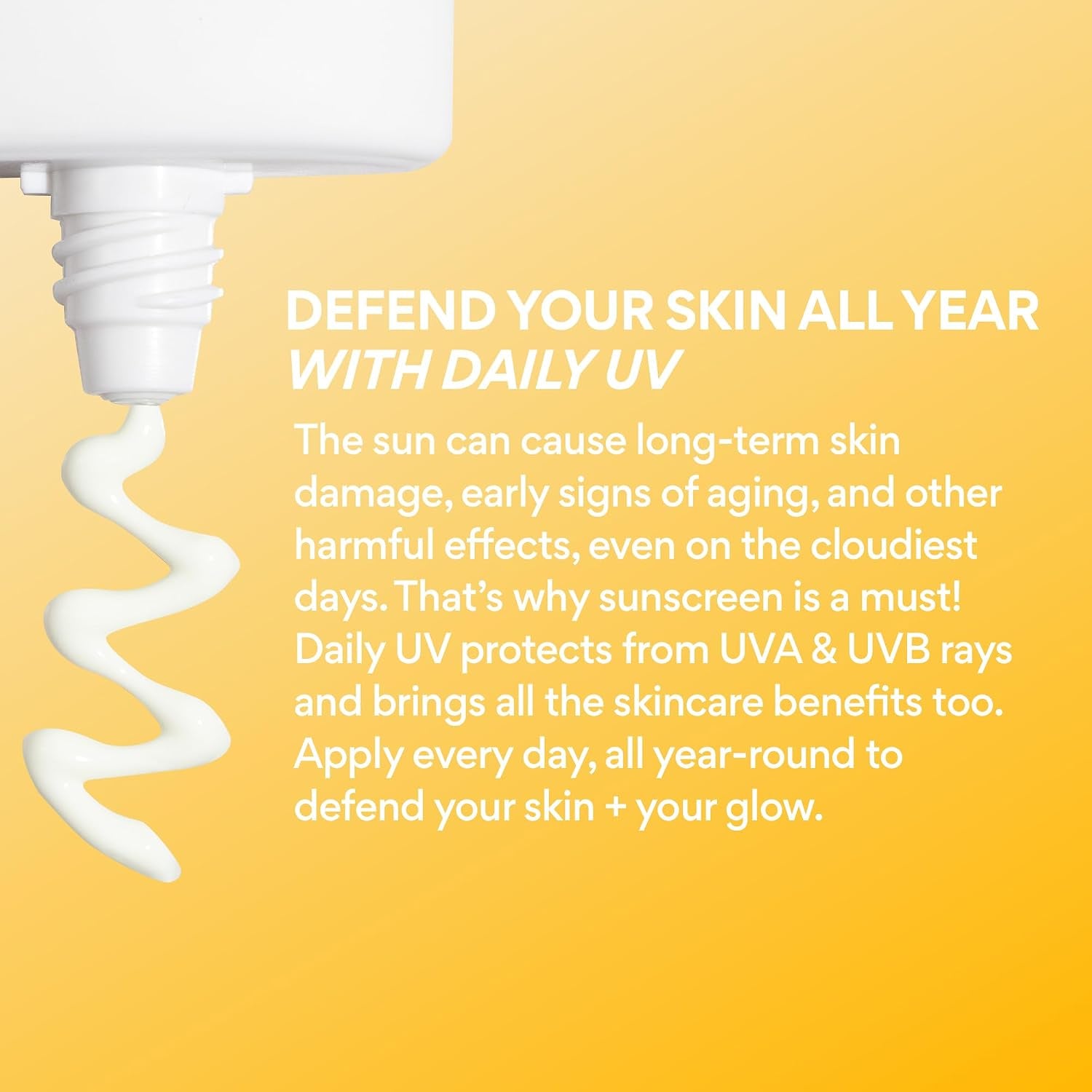 Innisfree Daily UV Defense SPF 50+ PA++++ Korean Face & Body Sunscreen, Broad Spectrum, Invisible Finish, No White Cast, Lightweight, Hydrating
